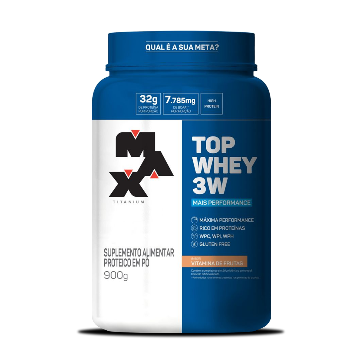 Top Whey 3W Max Titanium Loja Do Suplemento