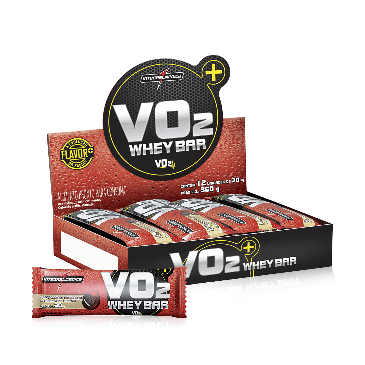 Vo2 Whey Bar Integralmédica Loja Do Suplemento 