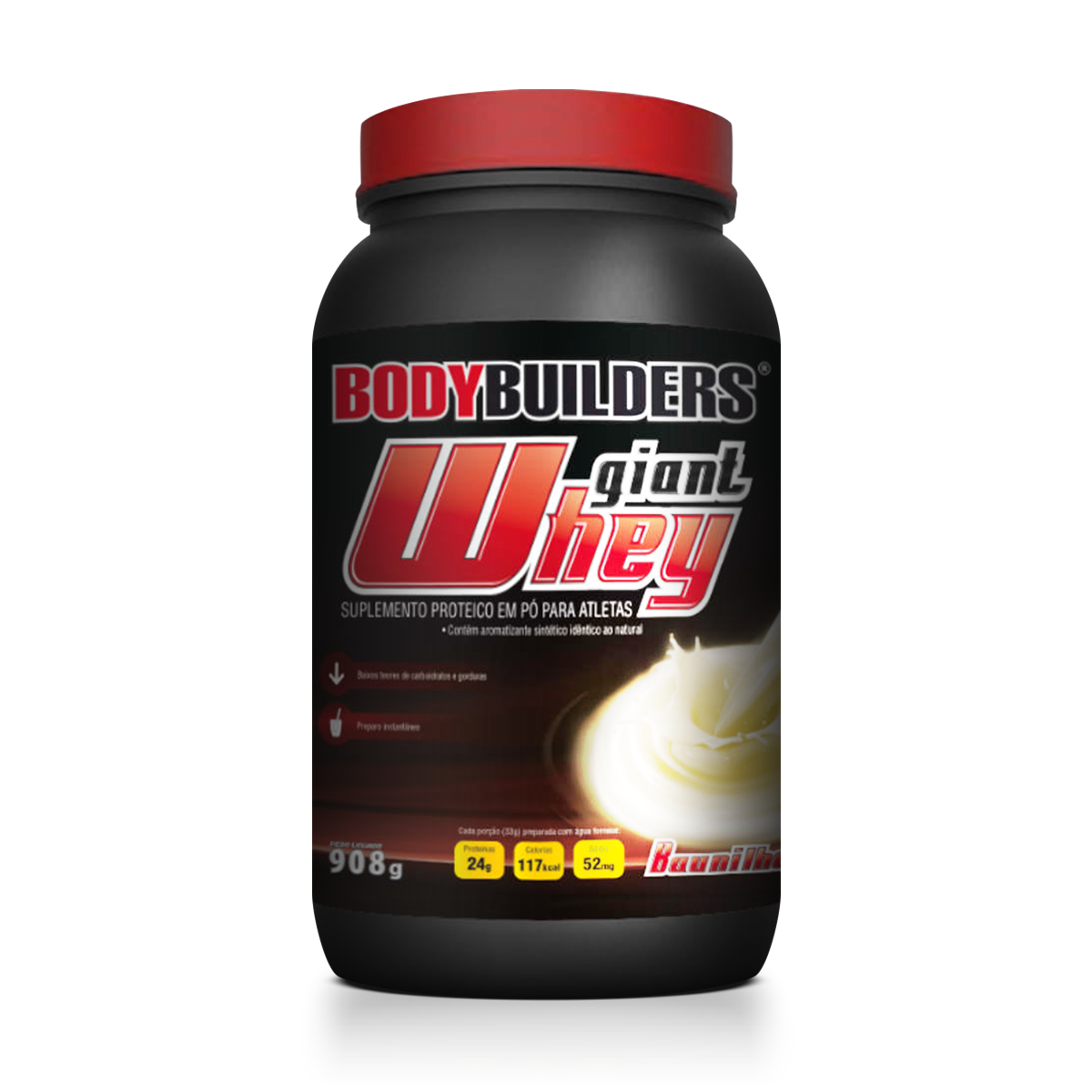 Giant Whey (908g) Bodybuilders - Loja do Suplemento