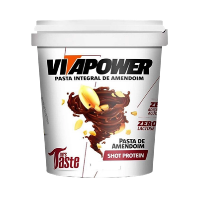 PASTA DE AMENDOIM VITAPOWER BROWNIE